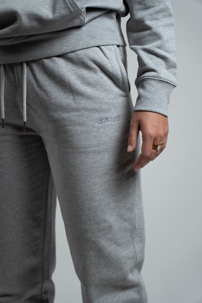 Organic Sweatpants Women | Heather Grey