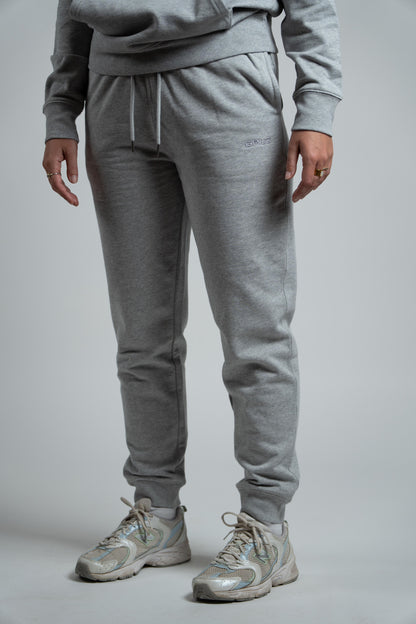 Organic Sweatpants Women | Heather Grey