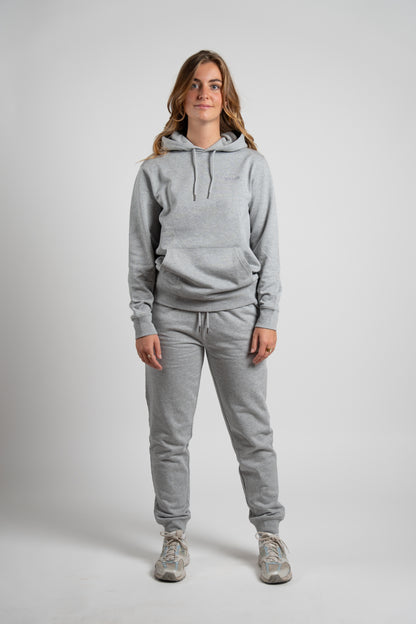 Organic Sweatpants Women | Heather Grey