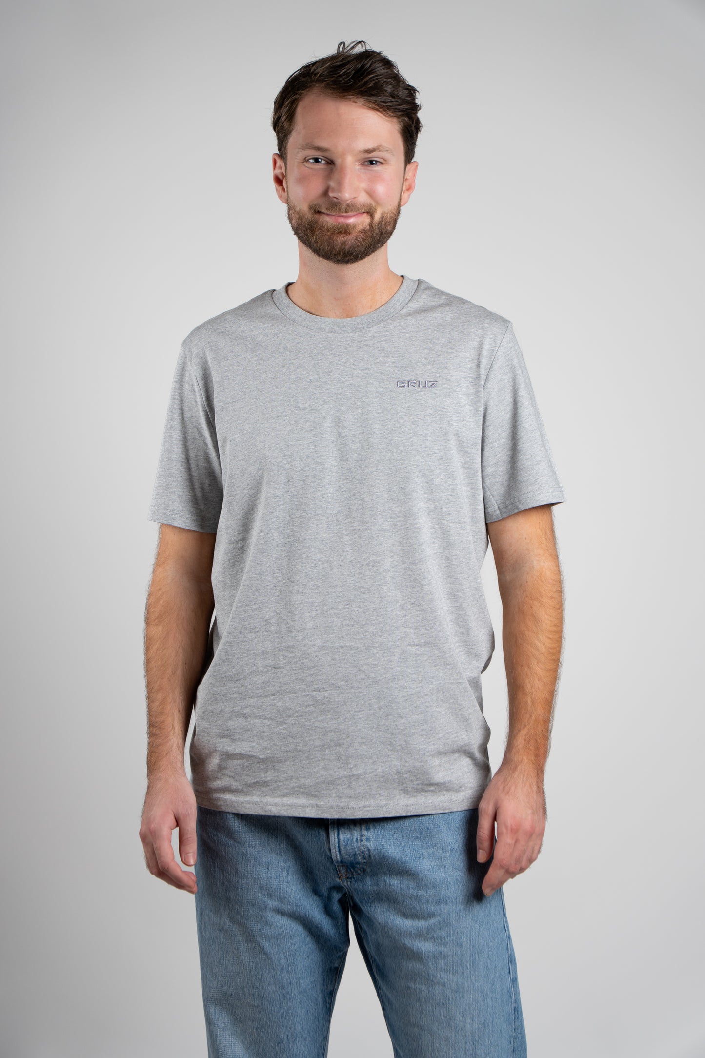 Organic T-shirt Men | Heather Grey