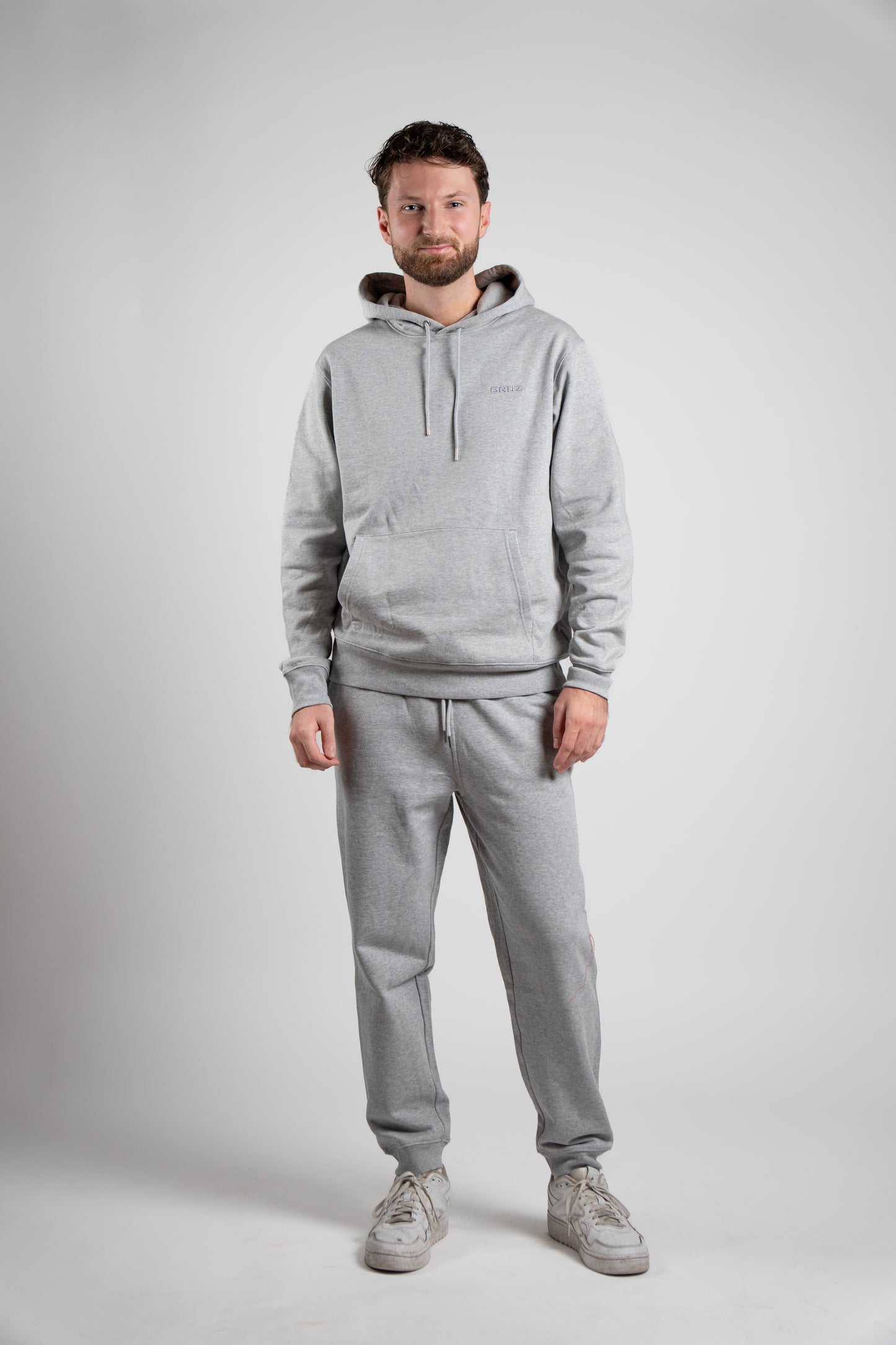 Organic Sweatpants Men | Heather Grey