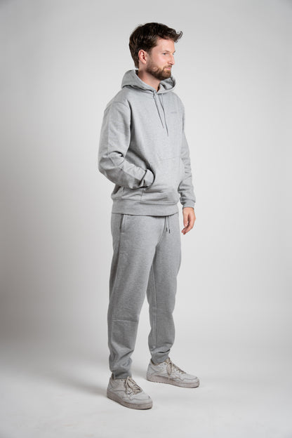 Organic Sweatpants Men | Heather Grey