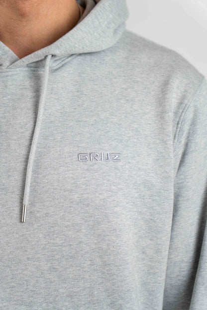 Organic Hoodie Men | Heather Grey