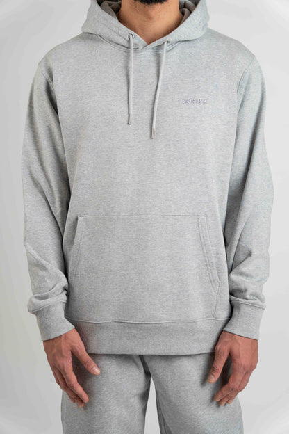 Organic Hoodie Men | Heather Grey