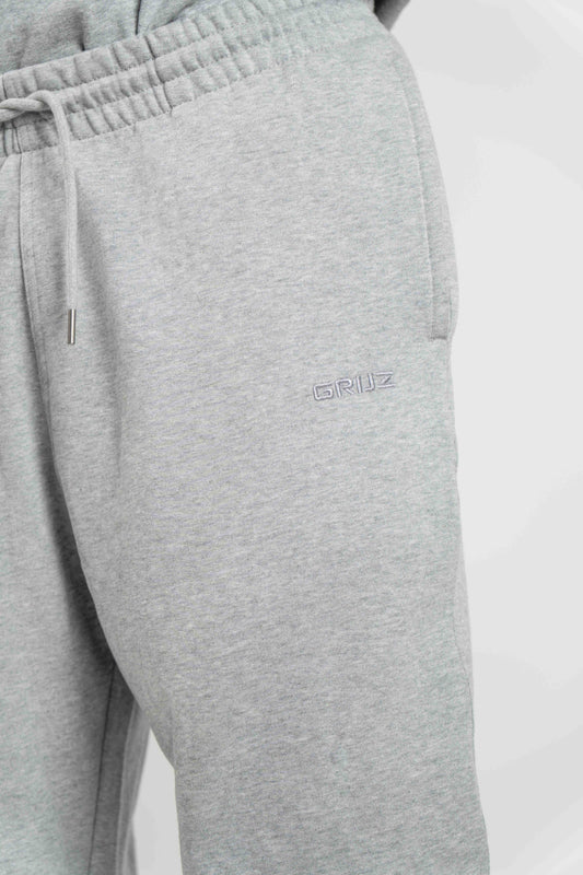 Organic Sweatpants Men | Heather Grey